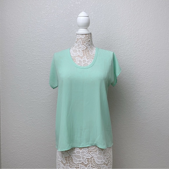 Soprano Mint Blouse - Picture 1 of 5